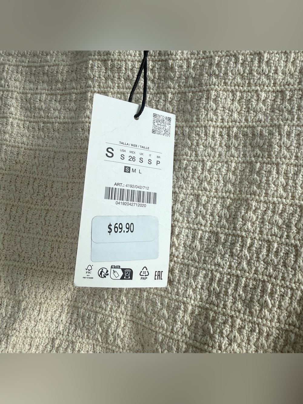 Zara Knit Ruffle Contrast Pleated Maxi Skirt - Picture 12 of 12